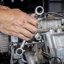 Chave de catraca de anel de cabeça dupla 8/9/10/11/12/13/14/15/16/17/18/19 mm Conjunto de chaves de catraca de aço cromo vanádio Ferramentas de reparo automotivo