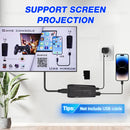 Console de videogame 4k, controle sem fio, gamepad embutido, 20000 + jogos